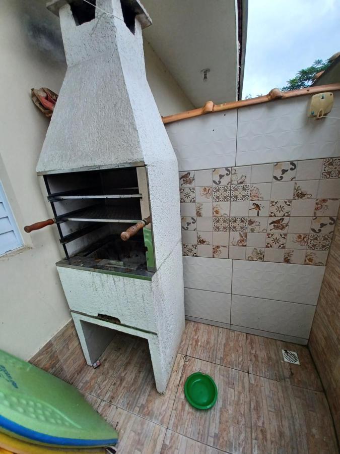 Apartamento encantador com piscina Ubatuba Bagian luar foto